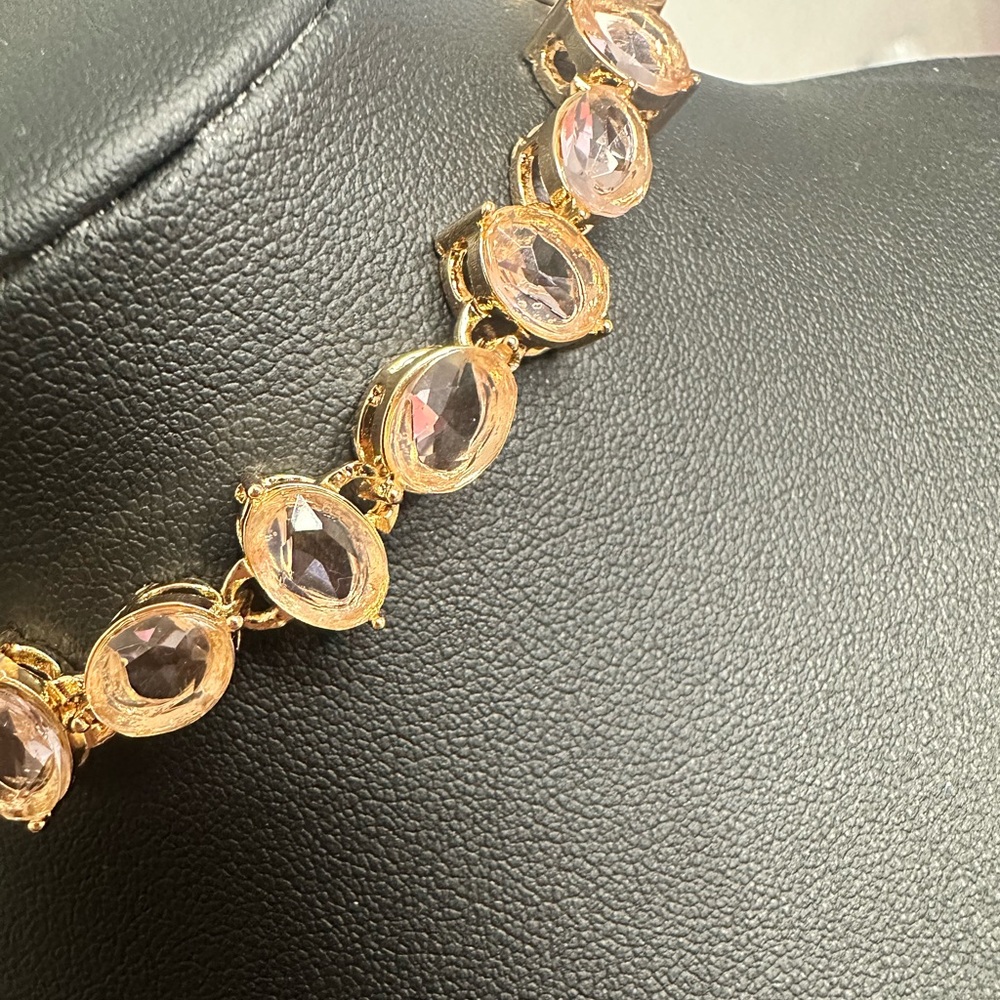 Express Choker, Pink Ice colored glass gemstones, nwt - Picture 10 of 17